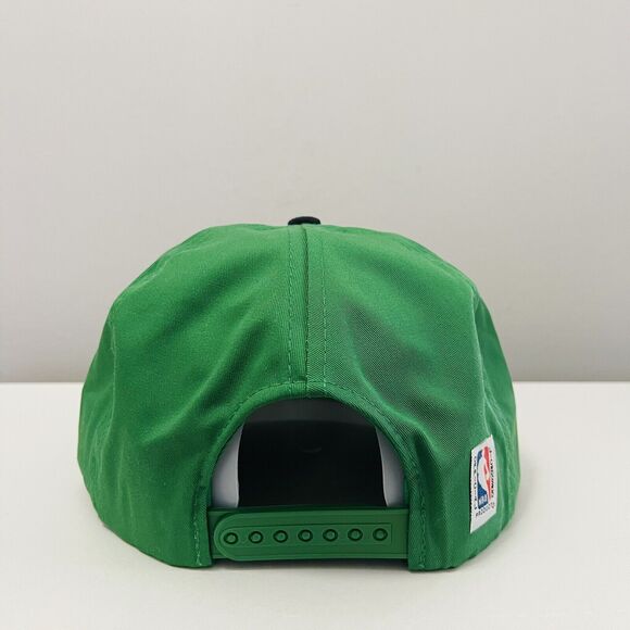 Vintage 90's Boston Celtics NBA Adjustable Snapback Hat/Cap by AJD 66196471 NWT - Picture 5 of 7